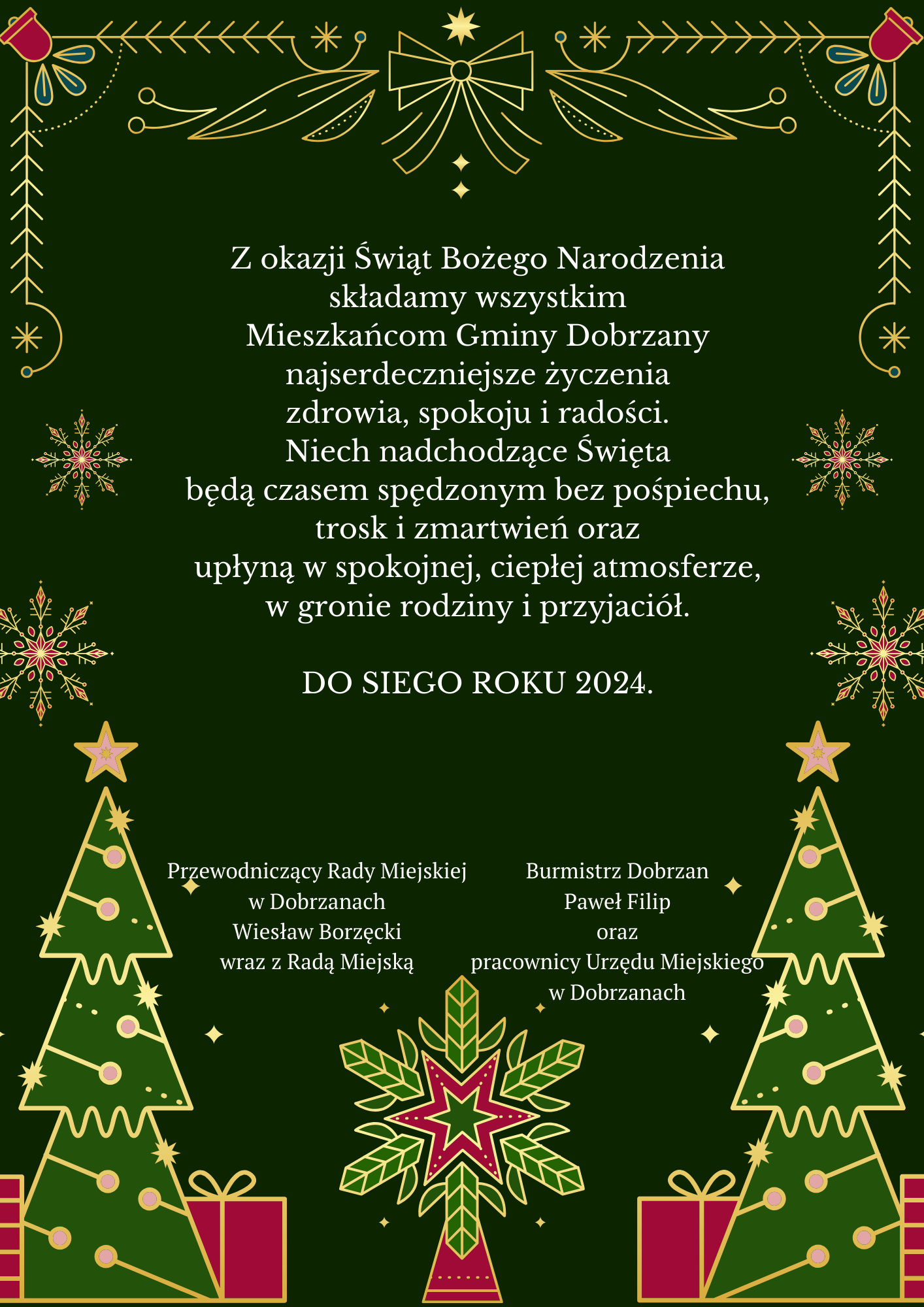 Życzenia świąteczne