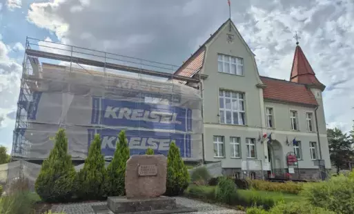 Zdjęcie do Informacje z placu budowy urzędu